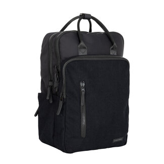 New Rebels 'Ribbi' Milwaukee Rugzak - 15.6 inch Laptopvak  - Zwart