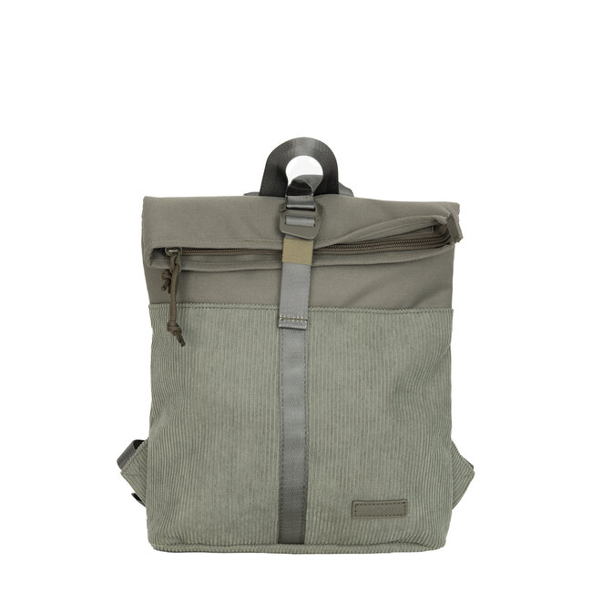 New Rebels 'Ribbi' Los Angeles - Waterafstotende Rugzak - Sage groen