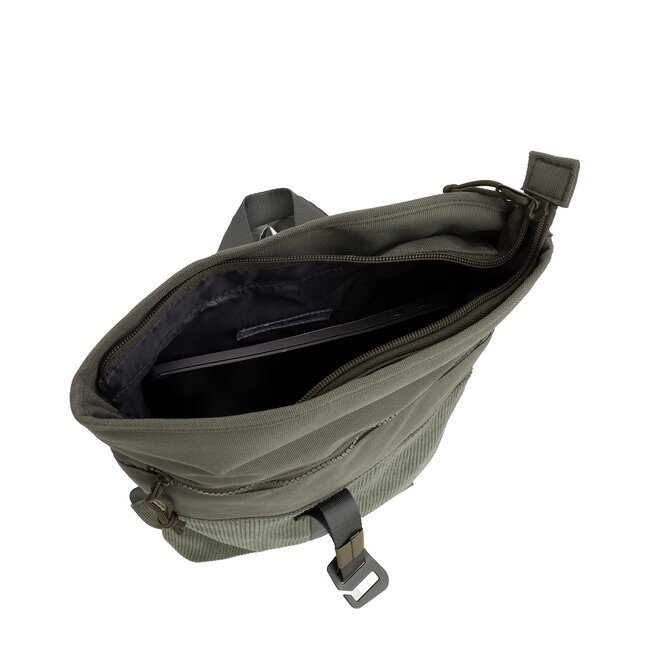 New Rebels 'Ribbi' Los Angeles - Waterafstotende Rugzak - Sage groen