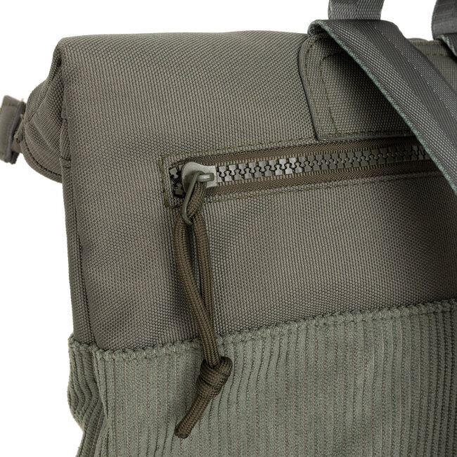 New Rebels 'Ribbi' Los Angeles - Waterafstotende Rugzak - Sage groen