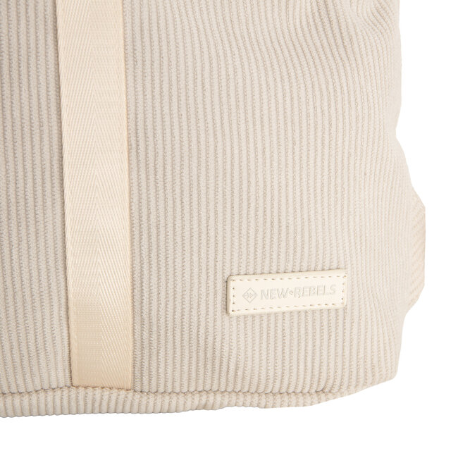 New Rebels 'Ribbi' Los Angeles - Waterafstotende Rugzak - Beige