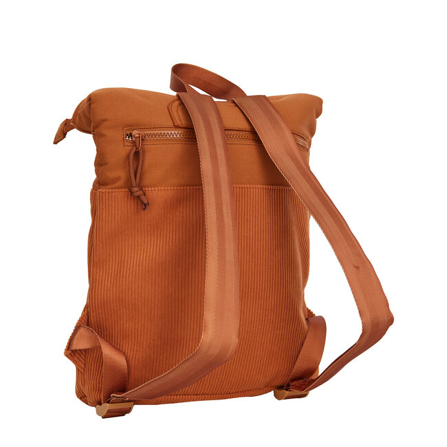 New Rebels 'Ribbi' Los Angeles - Waterafstotende Rugzak - Cognac