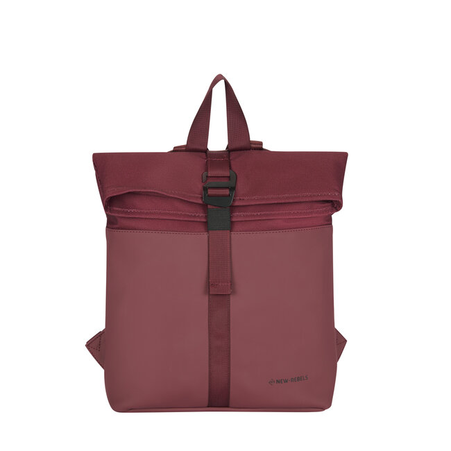 New Rebels 'Bruce' Los Angeles Backpack Mini - Bordeaux