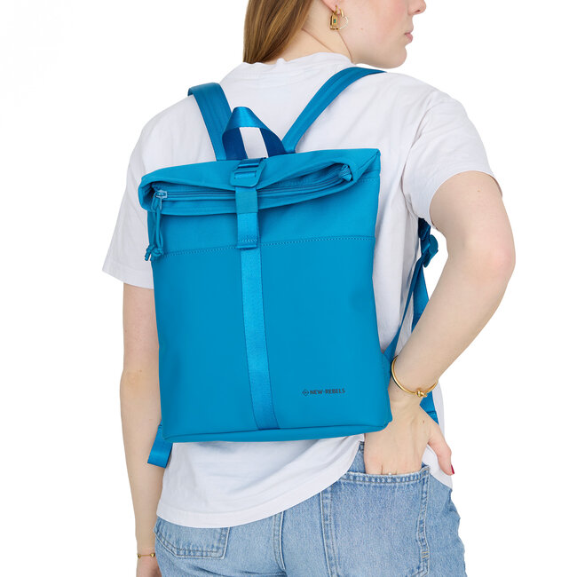 New Rebels 'Bruce' Los Angeles Backpack Mini - Turqoise