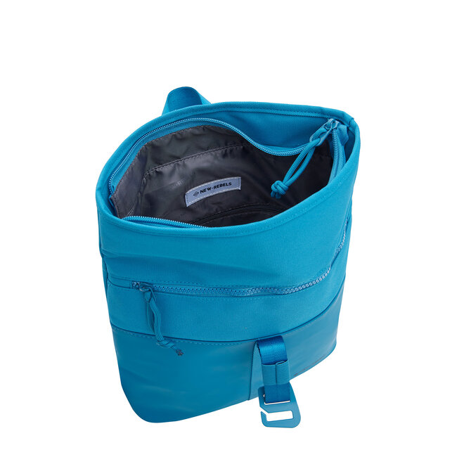 New Rebels 'Bruce' Los Angeles Backpack Mini - Turqoise