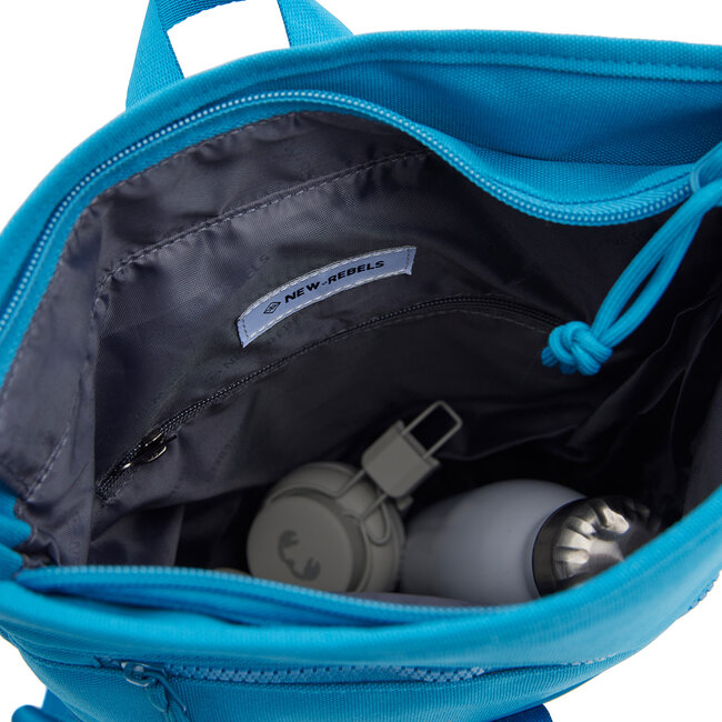 New Rebels 'Bruce' Los Angeles Backpack Mini - Turqoise