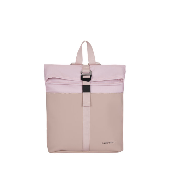 New Rebels 'Bruce' Los Angeles Backpack Mini - Old Pink