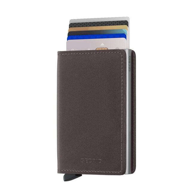 Secrid Slimwallet Original Dark Brown