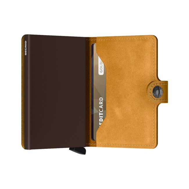 Secrid Miniwallet Vintage - Yellow