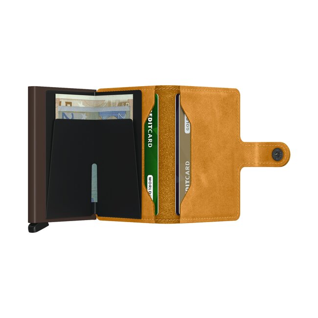 Secrid Miniwallet Vintage - Yellow