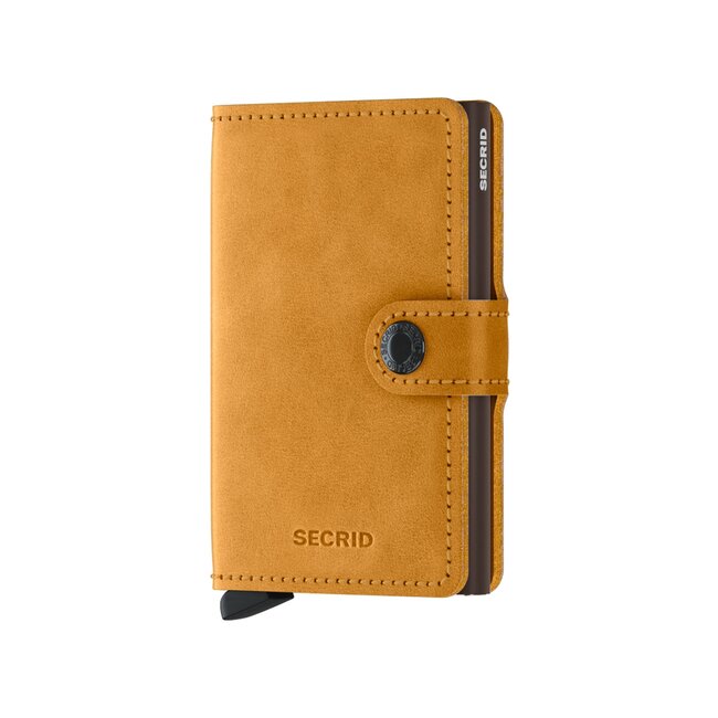 Secrid Miniwallet Vintage - Yellow