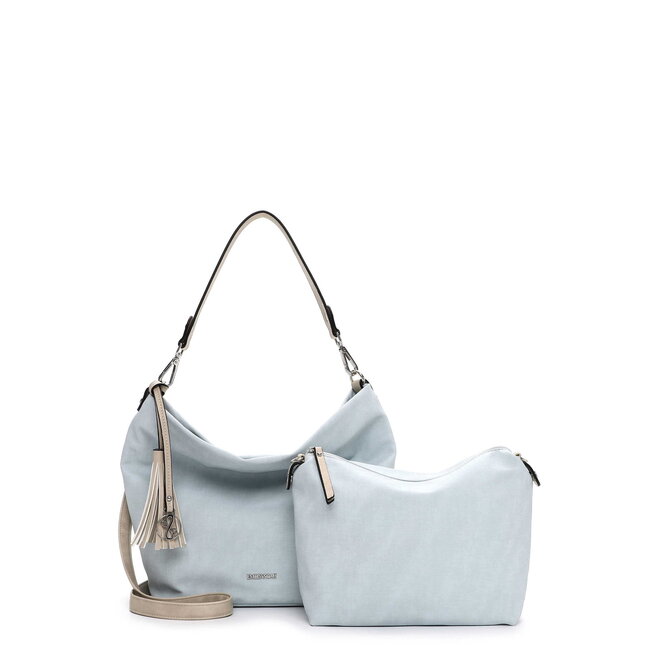 Emily & Noah 'Elke' Schoudertas - Licht Blauw