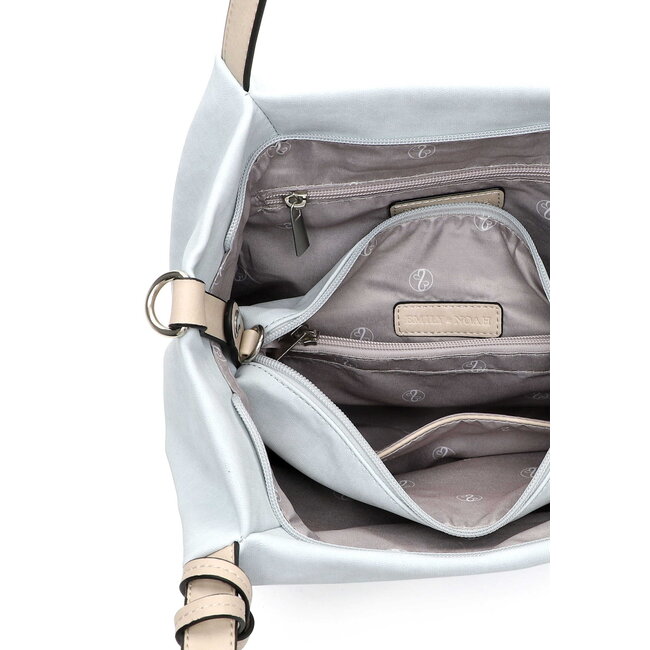 Emily & Noah 'Elke' 3 in 1 tas - Licht Blauw