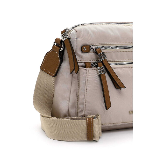 Emily & Noah 'Esther' Crossbody Bag Medium - Beige