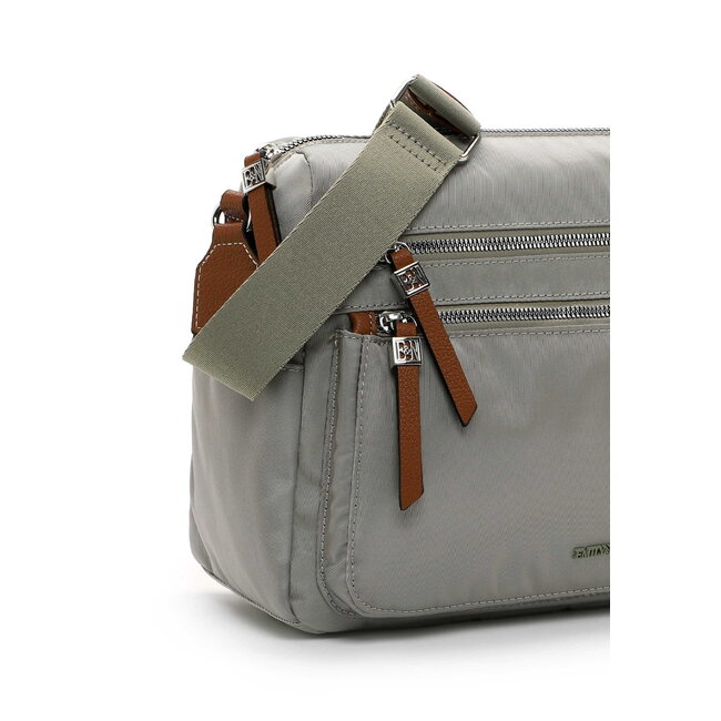 Emily & Noah 'Esther' Crossbody Bag Large - Khaki