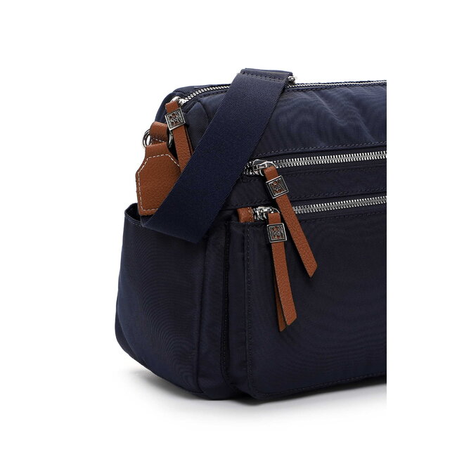 Emily & Noah 'Esther' Crossbody Bag Large - Navy