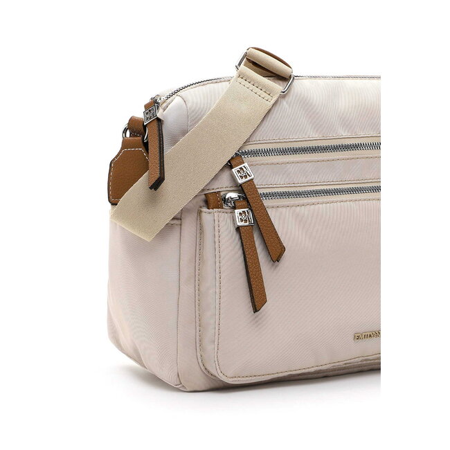 Emily & Noah 'Esther' Crossbody Bag Large - Beige