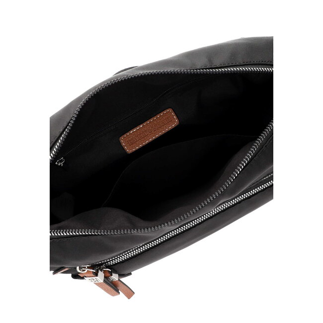 Emily & Noah 'Esther' Crossbody Bag Large - Zwart