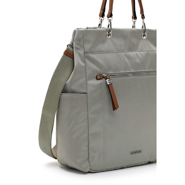 Emily & Noah 'Esther' Rugzak/Schouder/Handtas - Khaki