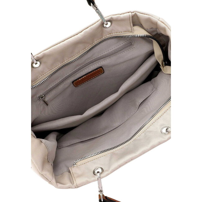 Emily & Noah 'Esther' Rugzak/Schouder/Handtas - Beige