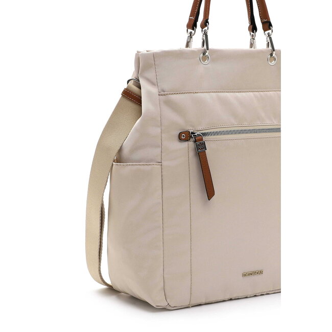 Emily & Noah 'Esther' Rugzak/Schouder/Handtas - Beige