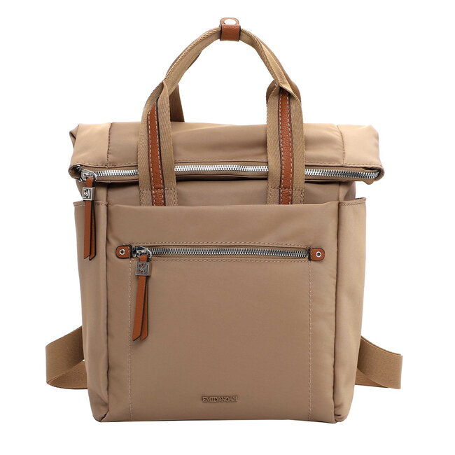Emily & Noah 'Esther' Rolltop Rugzak - Taupe