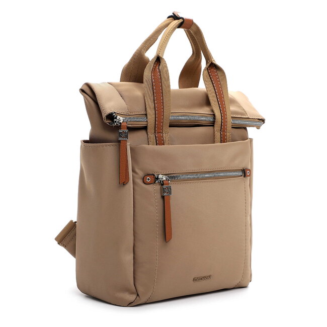 Emily & Noah 'Esther' Rolltop Rugzak - Taupe
