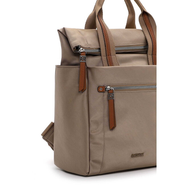 Emily & Noah 'Esther' Rolltop Rugzak - Taupe