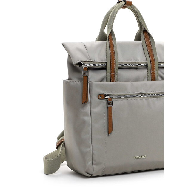 Emily & Noah 'Esther' Rolltop Rugzak - Khaki