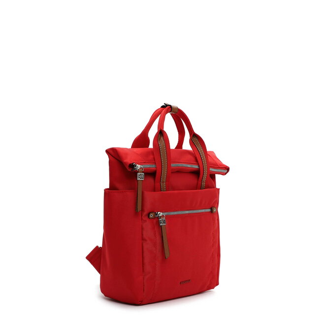Emily & Noah 'Esther' Rolltop Rugzak - Rood