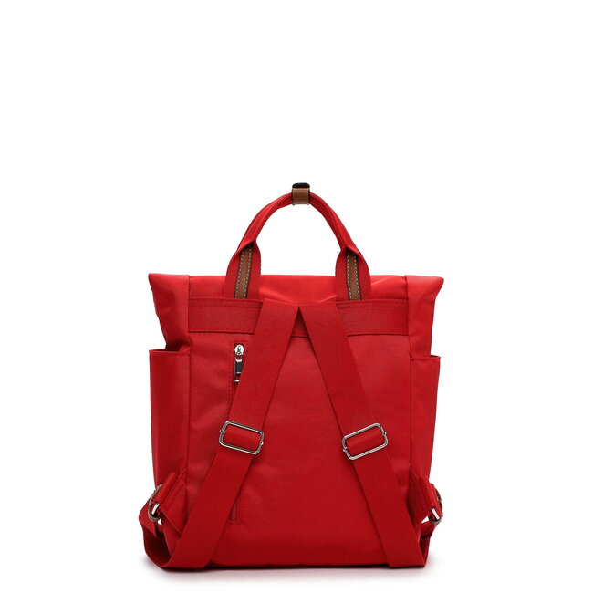 Emily & Noah 'Esther' Rolltop Rugzak - Rood