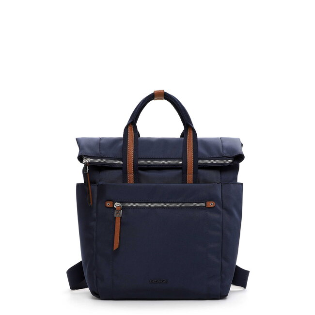 Emily & Noah 'Esther' Rolltop Rugzak - Navy