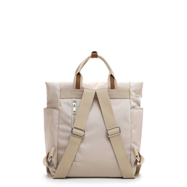 Emily & Noah 'Esther' Rolltop Rugzak - Beige