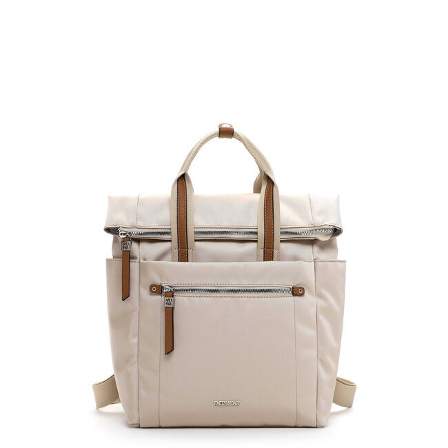 Emily & Noah 'Esther' Rolltop Rugzak - Beige