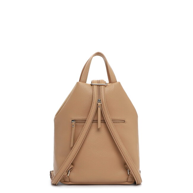 Emily & Noah 'Jeanna' Suèdelook Rugtas - Zand