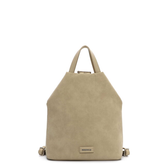 Emily & Noah 'Jeanna' Suèdelook Rugtas - Kaki