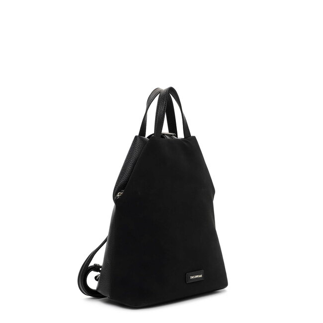 Emily & Noah 'Jeanna' Suèdelook Rugtas - Zwart