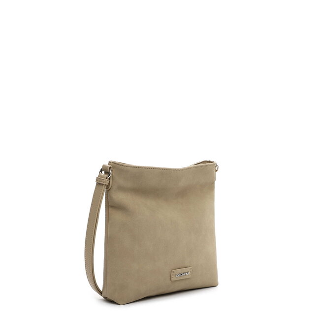 Emily & Noah 'Jeanna' Suèdelook Schoudertas - Kaki