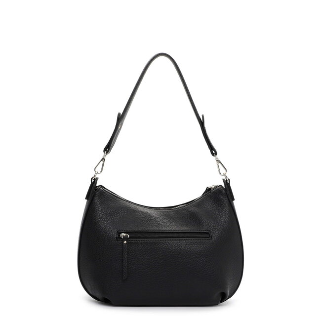 Emily & Noah 'Jeanna' Suèdelook Schouder/Handtas Groot - Zwart