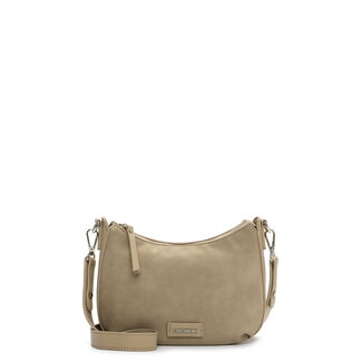 Emily & Noah 'Jeanna' Suèdelook Schoudertas Klein - Kaki