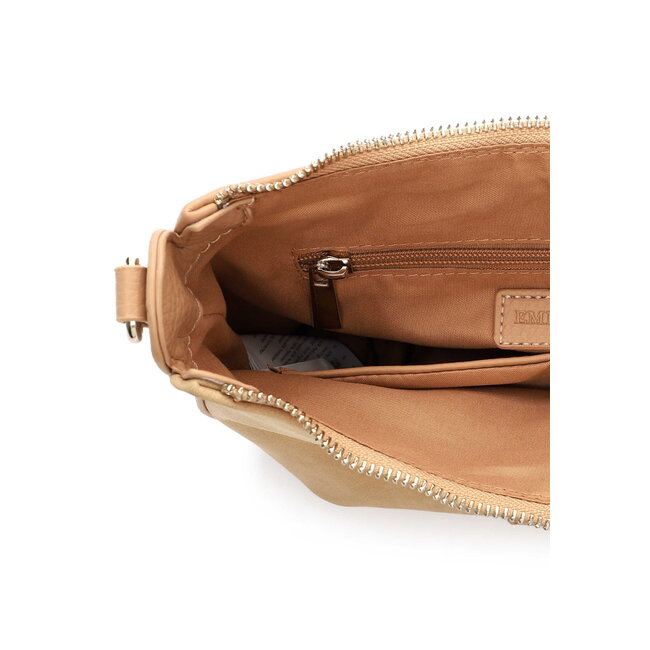 Emily & Noah 'Jeanna' Suèdelook Schoudertas Klein - Zand