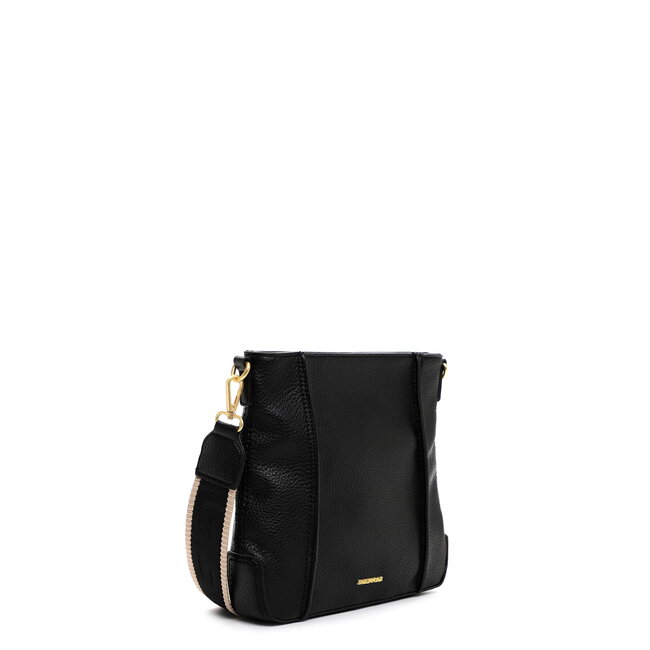Emily & Noah 'Julie ' Crossbody/Schoudertas - Zwart