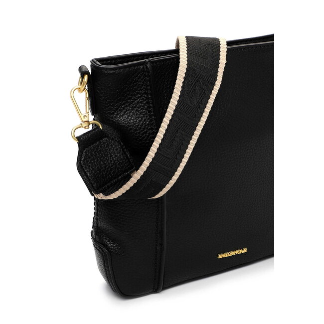 Emily & Noah 'Julie ' Crossbody/Schoudertas - Zwart