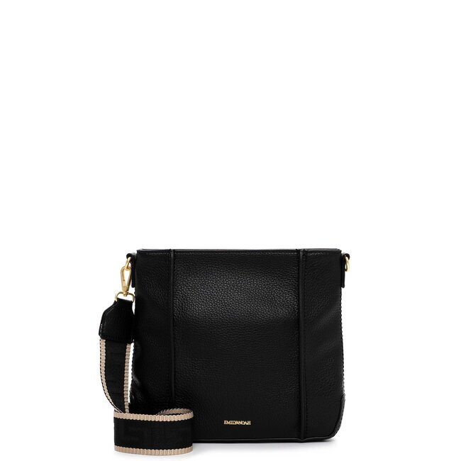 Emily & Noah 'Julie ' Crossbody/Schoudertas - Zwart