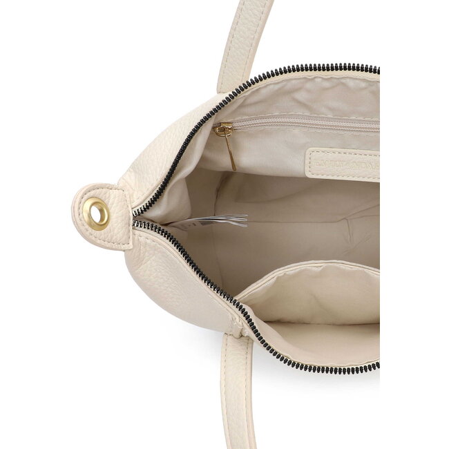 Emily & Noah 'Julie ' Hand/Schoudertas - Beige