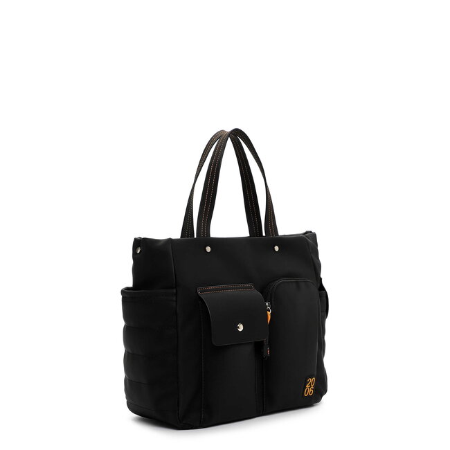 Emily & Noah 'Joeline ' Sportieve Shopper - Zwart