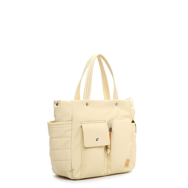 Emily & Noah 'Joeline ' Sportieve Shopper - Licht Geel