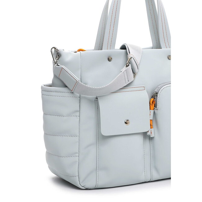 Emily & Noah 'Joeline ' Sportieve Shopper - Licht Blauw