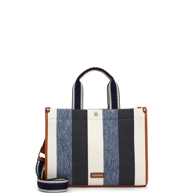 Emily & Noah 'Jasmin ' Shopper - Blauw