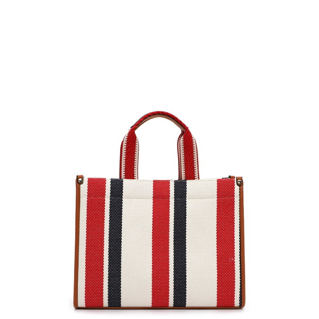 Emily & Noah 'Jasmin ' Bag in Bag Shopper - Rood